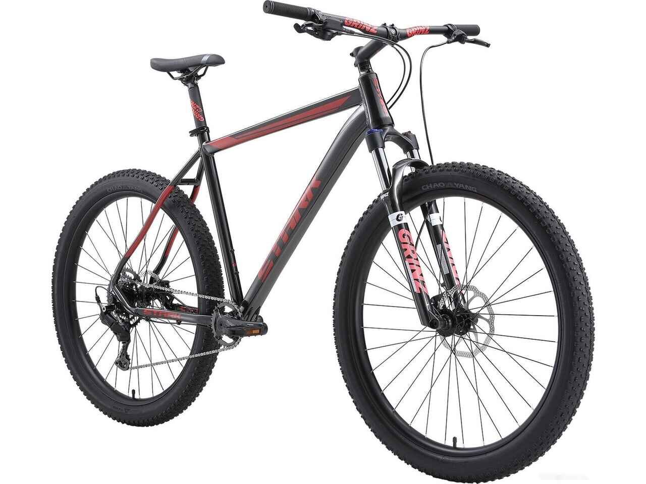 Велосипед Stark Funriser 29.4+ HD (18, темно-графитовый/красный) Велосипед Stark Funriser 29.4+ HD (18, темно-графитовый/красный)