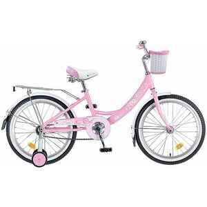 Детский велосипед Novatrack Girlish Line 16 (розовый, 2019)