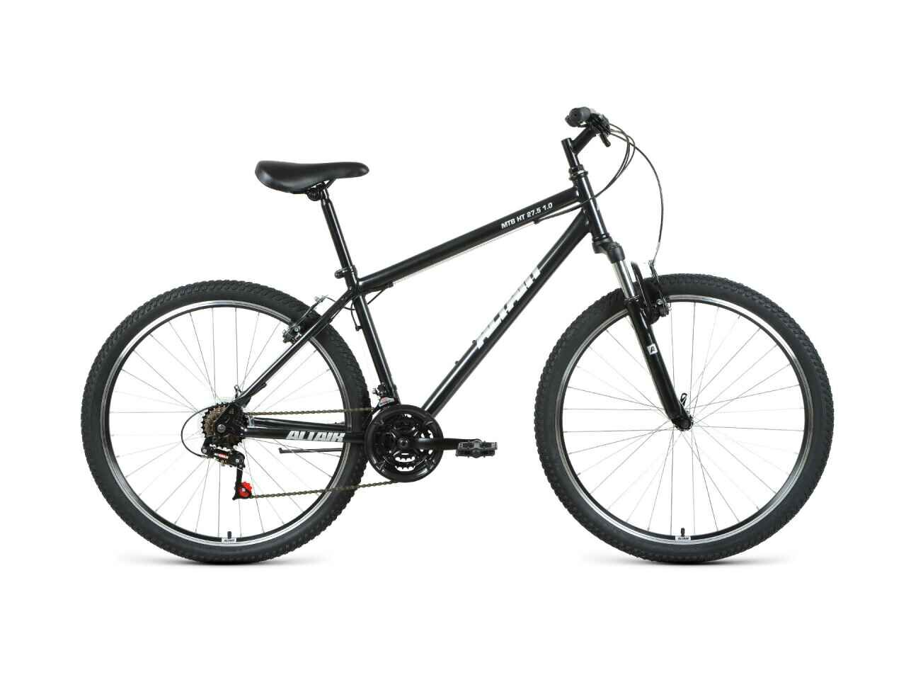 Велосипед ALTAIR MTB HT 27.5 1.0 (17, черный, 2021)