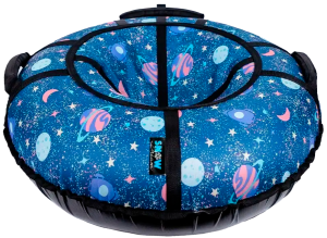 Тюбинг Hubster Люкс Pro S 110 см (сатурн синий) во9124-4