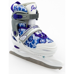 Коньки Calambus Jenny ICE белый/фиолетовый р.34-37 (AS-29)