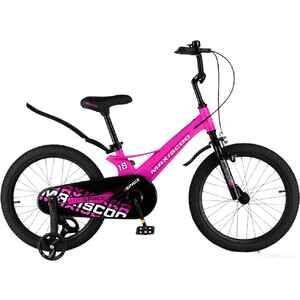 Детский велосипед Maxiscoo Space Стандарт 18 2024 (ультра-розовый матовый)