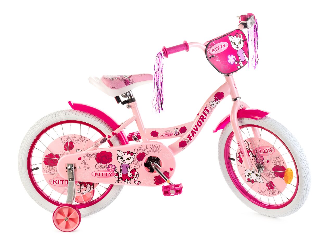 Детский велосипед Favorit Kitty 18 (розовый) KIT-P18PN