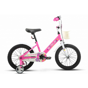 Детский велосипед Stels Strike VC Z010 16 (розовый, 2024)