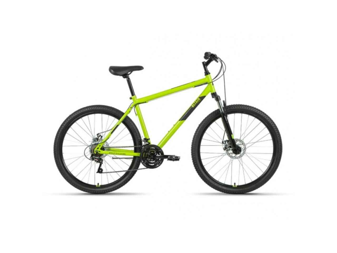 Велосипед ALTAIR MTB HT 27.5 2.0 disc (19, зеленый/черный, 2022)