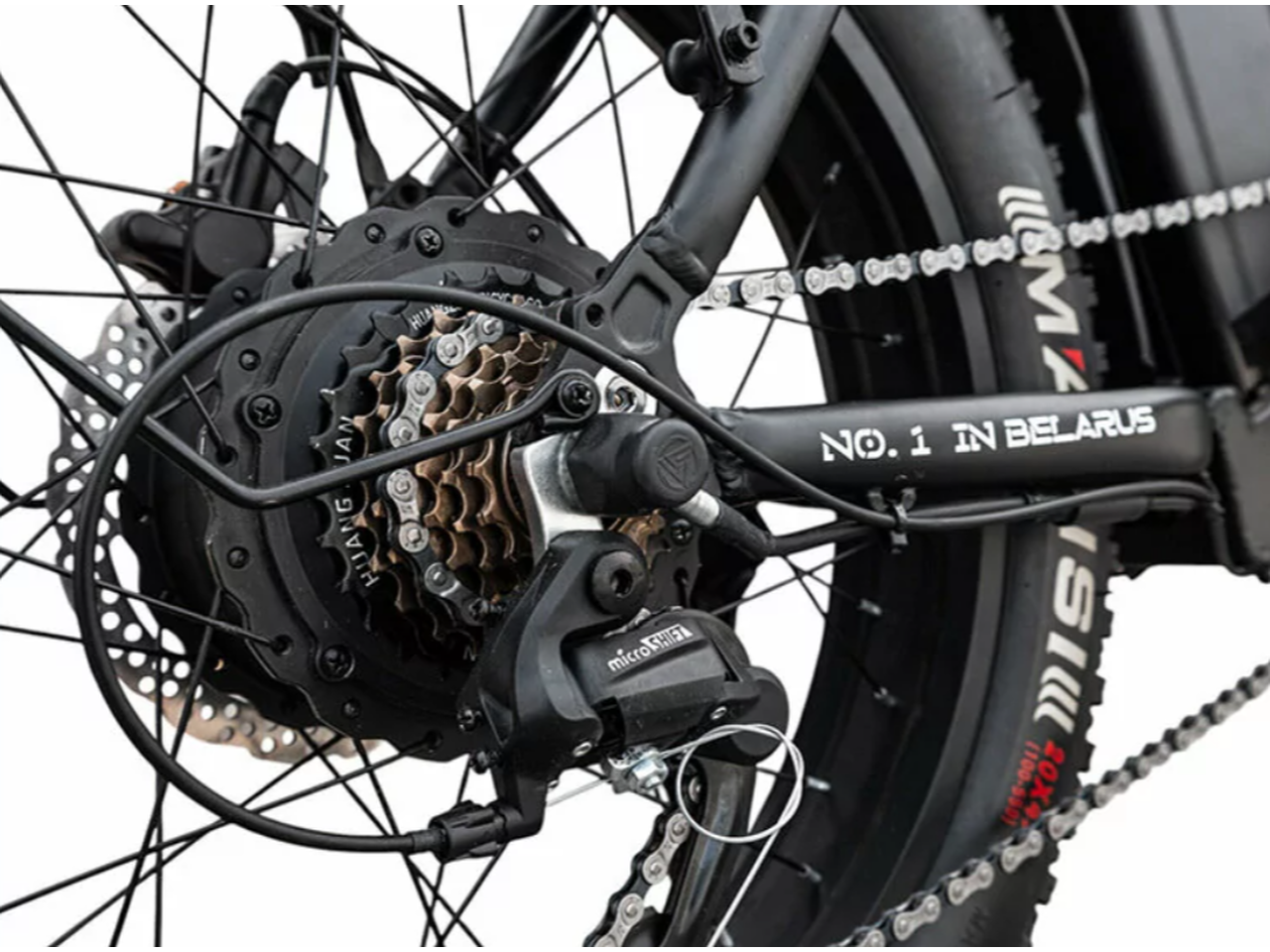 Электровелосипед Smart8 Saturn Pro (черный) Электровелосипед Smart8 Saturn Pro (черный)