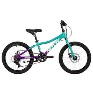 Детский велосипед Novatrack Katrina 6.D 20 (зеленый/фиолетовый) 20AHD.KATRINA.VGN5