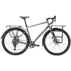 Велосипед Stark Gravel T 2 (M, темно-серый матовый/светло-песочный, 2026)