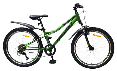Велосипед Favorit MATRIX-24VS, MTX24V12GN зеленый