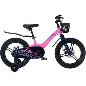 Детский велосипед Maxiscoo Jazz Pro 18 2024 (розовый матовый) Детский велосипед Maxiscoo Jazz Pro 18 2024 (розовый матовый)