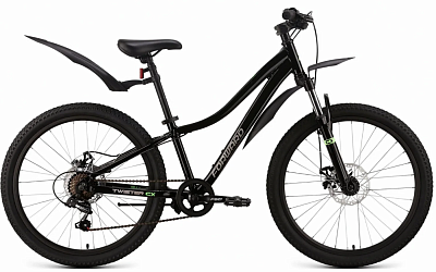 Велосипед Forward TWISTER CX 24 (12, черный, 2026)