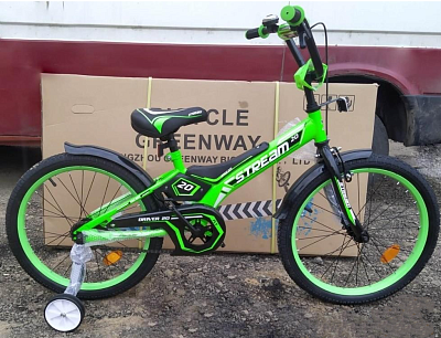 Детский велосипед Stream Driver 16 (зеленый)