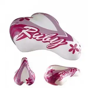 Велоседло DDK 1217A Ruby (White-Pink)