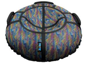 Тюбинг Hubster SnowDream Glamour S Зигзаг 120см во9020-3 (черный) Тюбинг Hubster SnowDream Glamour S Зигзаг 120см во9020-3 (черный)