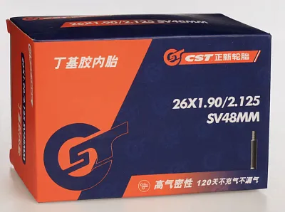 Велокамера CST 26X1.90/2.125 SV48ММ, CST11022