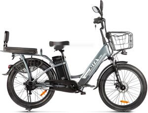 Электровелосипед Gelbert ALFA 3 PRO (серый) Электровелосипед Gelbert ALFA 3 PRO (серый)