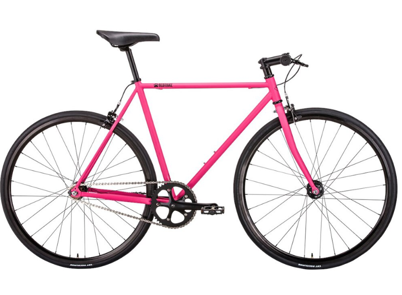 Велосипед Bear Bike Paris р.58 (розовый, 2020)
