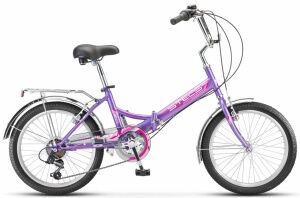 Велосипед Stels Pilot 450 V 20 Z010 (сиреневый) Велосипед Stels Pilot 450 V 20 Z010 (сиреневый)