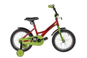 Детский велосипед Novatrack Strike 16 (красный/зеленый, 2022) 163STRIKE.RD22 Детский велосипед Novatrack Strike 16 (красный/зеленый, 2022) 163STRIKE.RD22