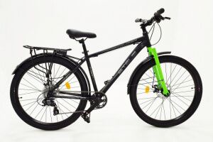 Велосипед Stels Navigator Курьер 700 MD Z010 27.5 (19, черный/матовый, 2024) Велосипед Stels Navigator Курьер 700 MD Z010 27.5 (19, черный/матовый, 2024)