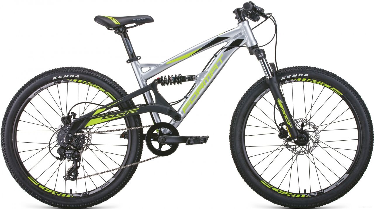 Велосипед Format 6612 (серебристый/черный, 2021)