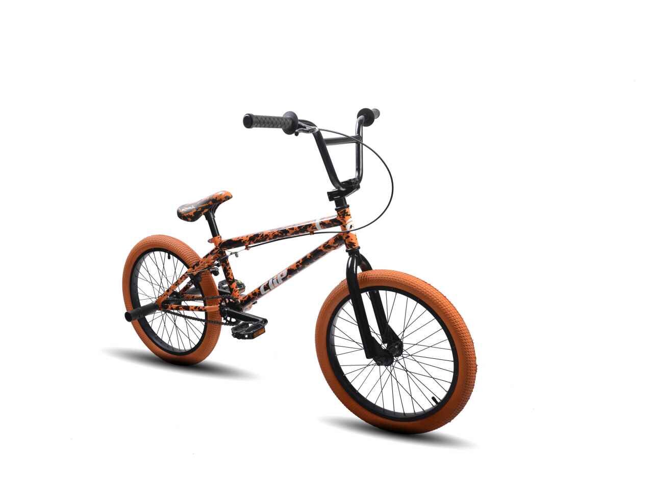 Велосипед Racer Clip 20 (оранжевый/черный, 2022)