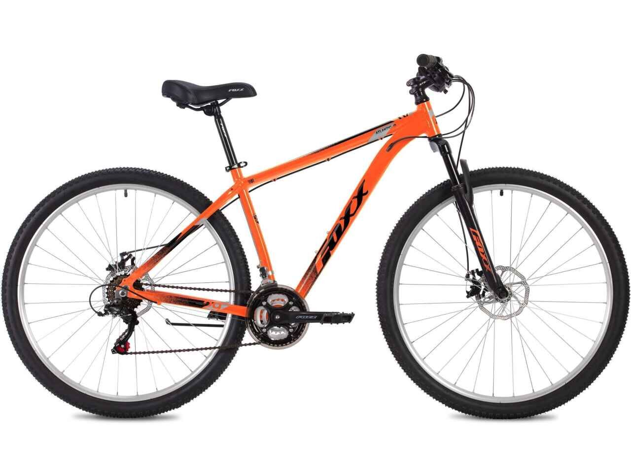 Велосипед Foxx Atlantic D 27.5 (16, оранжевый, 2022) 27AHD.ATLAND.16OR2