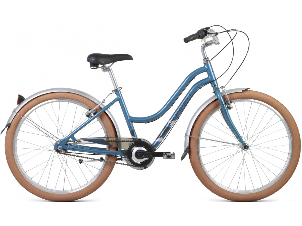 Велосипед Format 7732 (16, серый/голубой, 2020)