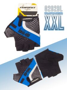 Перчатки велосипедные Favorit XXL 27-30 см (8202BL-XXL) Перчатки велосипедные Favorit XXL 27-30 см (8202BL-XXL)