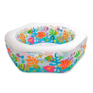 Бассейн INTEX Рифы океана 191х178х61 56493NP