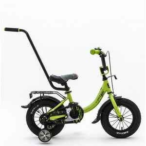 Детский велосипед Zigzag ZOO 12 (зеленый, с ручкой) ZG-1284 Детский велосипед Zigzag ZOO 12 (зеленый, с ручкой) ZG-1284