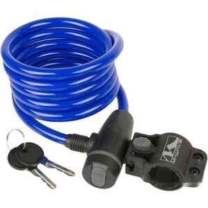 Тросовый велосипедный замок M-Wave S 10.18 (синий) Тросовый велосипедный замок M-Wave S 10.18 (синий)