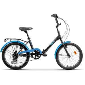 Велосипед Aist Smart 20 2.1 (черный/синий, 2025) Велосипед Aist Smart 20 2.1 (черный/синий, 2025)