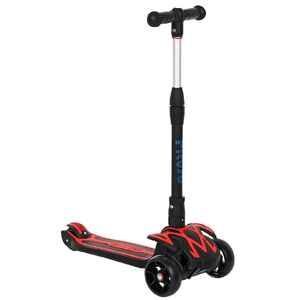 Трехколесный самокат Pituso HD-S212 (черный/красный)
