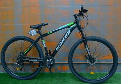 Велосипед Makea MK-880 29 (17, черный/зеленый)