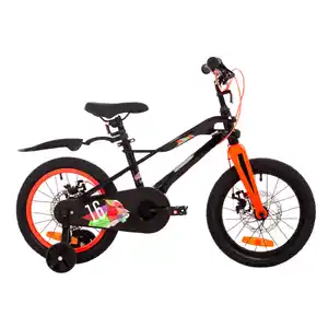 Детский велосипед Novatrack Lynx D 16 (черный, 2024) 165MLYNXD.BK4