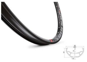 Обод MACH1 Maxx 27.5 584x25C (370594)