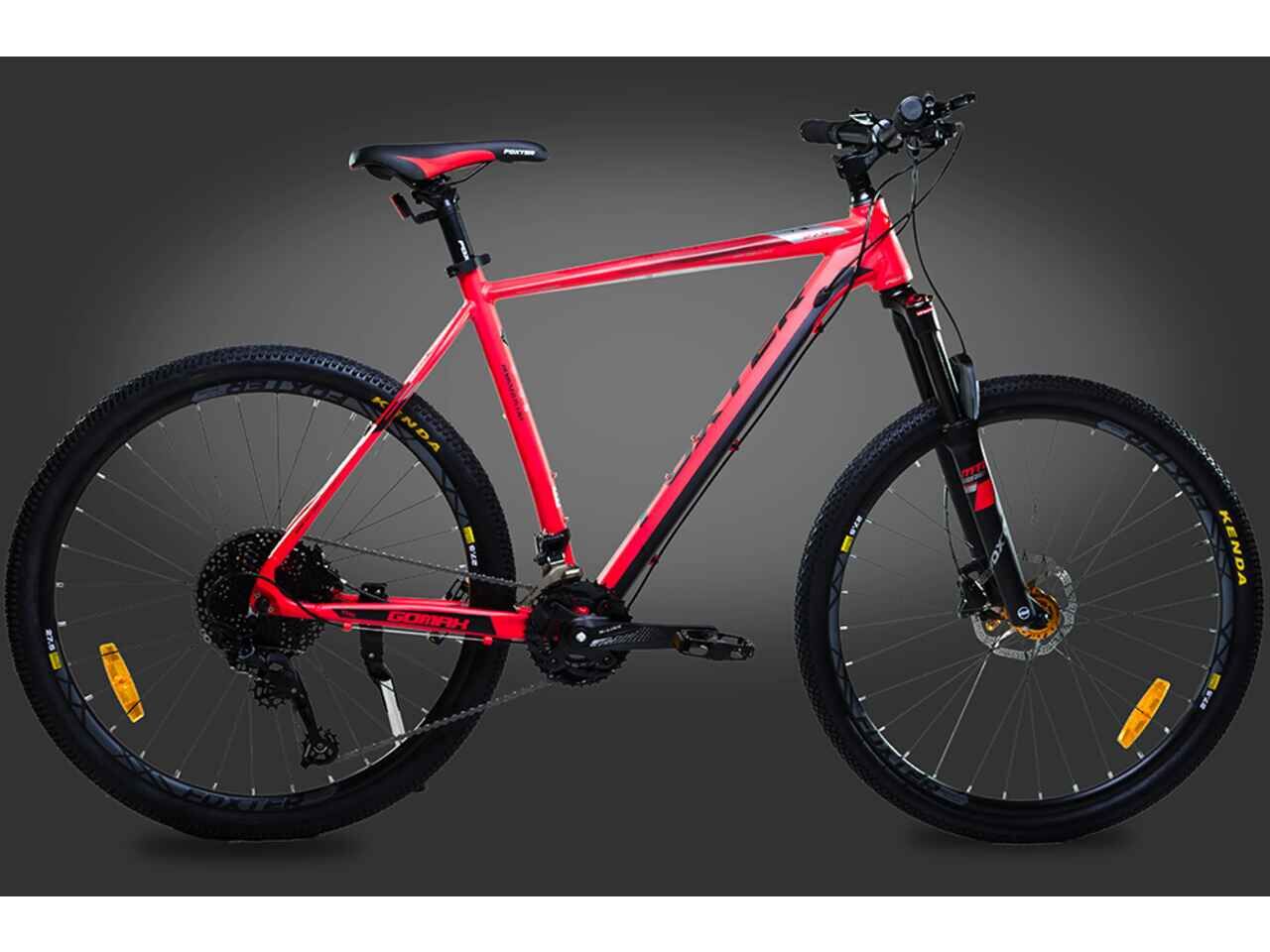Велосипед Foxter GoMax р.21 27.5 2020 (красный)
