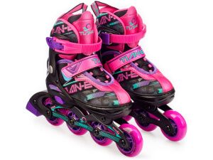 Роликовые коньки TIAN-E TE-781PNS (р. 31-34) Роликовые коньки TIAN-E TE-781PNS (р. 31-34)