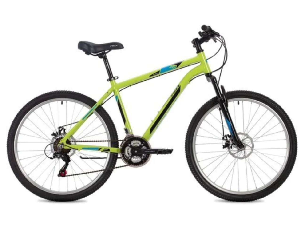 Велосипед Foxx Atlantic 26 D (16, зеленый, 2021) 26AHD.ATLAND.16GN1