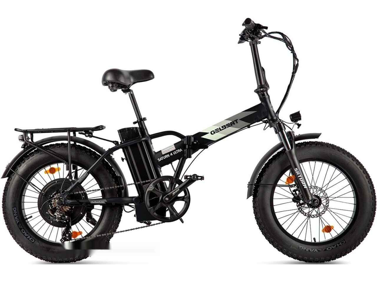 Электровелосипед Gelbert Saturn 4 ULTRA (черный) Электровелосипед Gelbert Saturn 4 ULTRA (черный)
