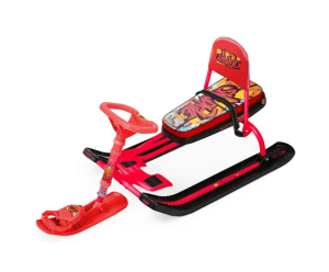 Снегокат Nika Тимка Спорт 4-1 Граффити/красный Снегокат Nika Тимка Спорт 4-1 Граффити/красный
