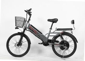 Электровелосипед SameBike Е-Alfa New SB-E-ALFA500-48/10 (серый) Электровелосипед SameBike Е-Alfa New SB-E-ALFA500-48/10 (серый)