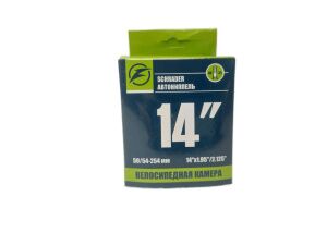 Велокамера Favorit 14x1.95/2.125 дюймов AV, FT-14AV Велокамера Favorit 14x1.95/2.125 дюймов AV, FT-14AV