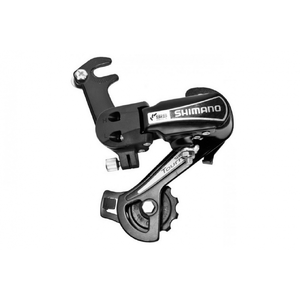 Задний переключатель Shimano Tourney TY21-B SS 6ск. крепление на ось (Black) Задний переключатель Shimano Tourney TY21-B SS 6ск. крепление на ось (Black)