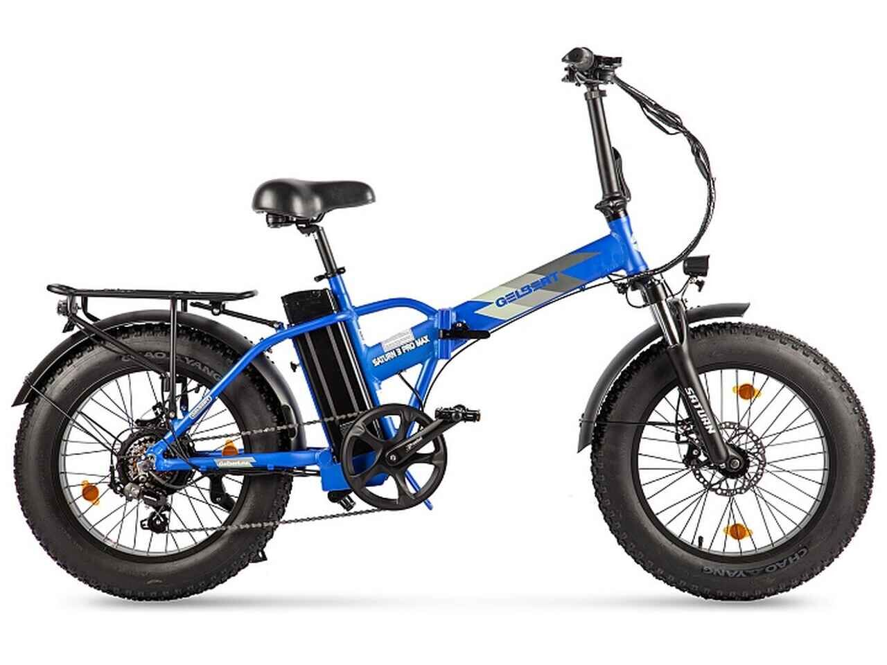 Электровелосипед Gelbert Saturn 3 PRO MAX (синий) Электровелосипед Gelbert Saturn 3 PRO MAX (синий)