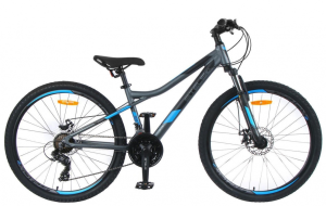 Велосипед Stels Navigator 610 MD 26 (14, антрацит/синий 2025)