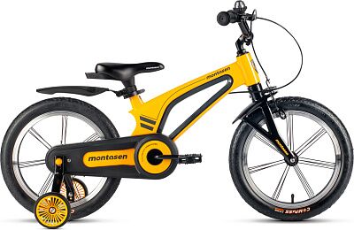 Детский велосипед Montasen M-F800 (M-F800-16YL) желтый