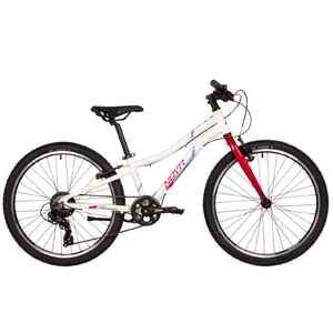 Велосипед Novatrack Novara 6.V 24 (10, белый, 2025) 24AHV.NOVARA.10WT5