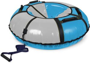 Тюбинг Nika ТБ1К-110 (голубой/серый) Тюбинг Nika ТБ1К-110 (голубой/серый)